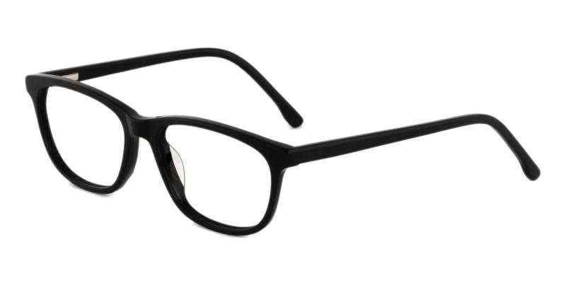 Black Machovec - Acetate ,Universal Bridge Fit