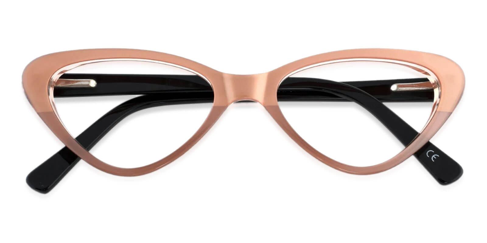 Hannah Brown Acetate Eyeglasses , SpringHinges , UniversalBridgeFit Frames from ABBE Glasses