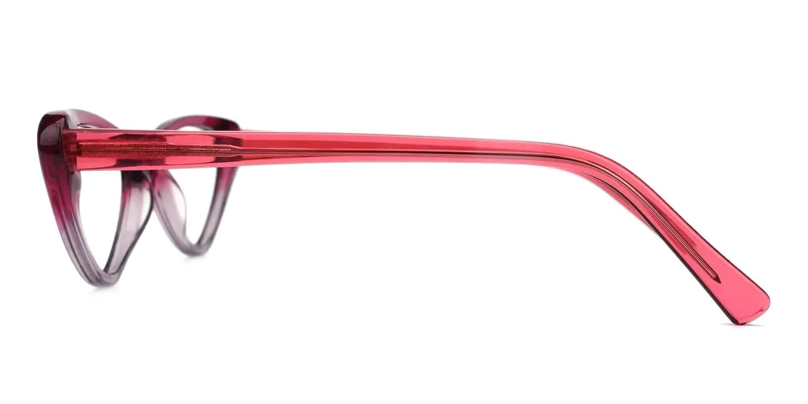 Hannah Purple Acetate Eyeglasses , SpringHinges , UniversalBridgeFit Frames from ABBE Glasses