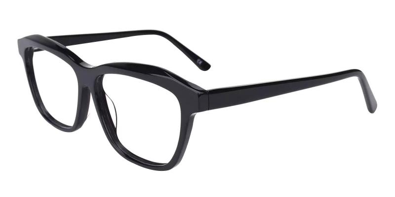 Black Sonia - Acetate ,Universal Bridge Fit