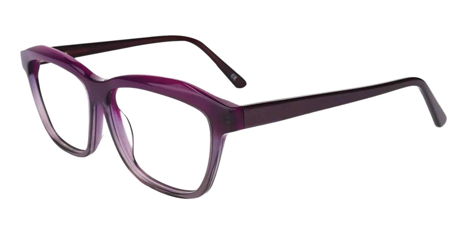 Sonia Purple Acetate SpringHinges , UniversalBridgeFit , Eyeglasses Frames from ABBE Glasses