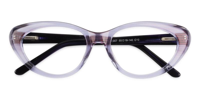 Irene Blue  Frames from ABBE Glasses