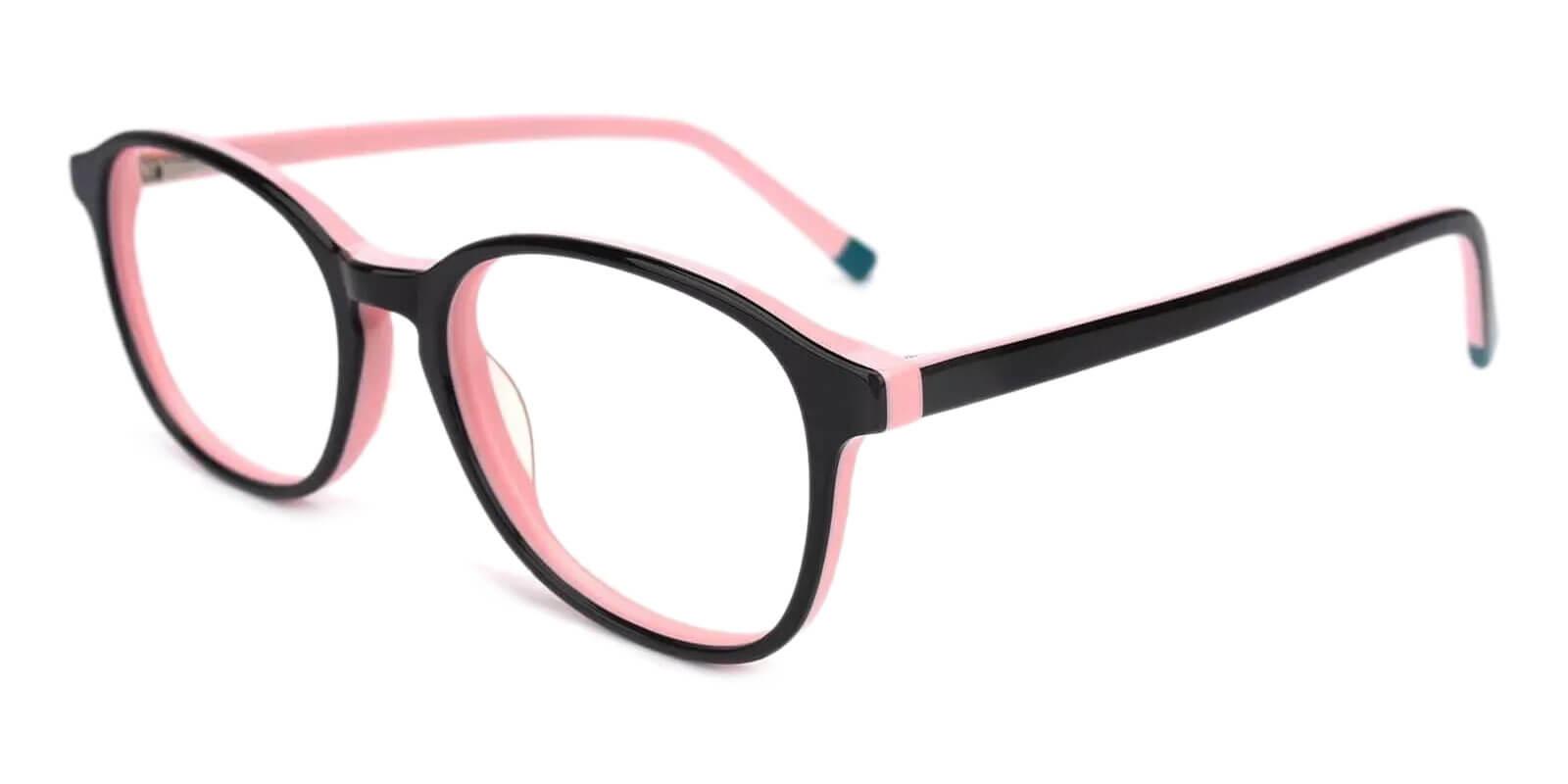 Fogelsville Pink Acetate Eyeglasses , SpringHinges , UniversalBridgeFit Frames from ABBE Glasses