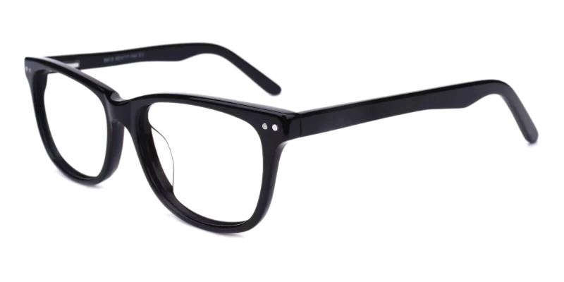 Black Alta - Acetate ,Universal Bridge Fit