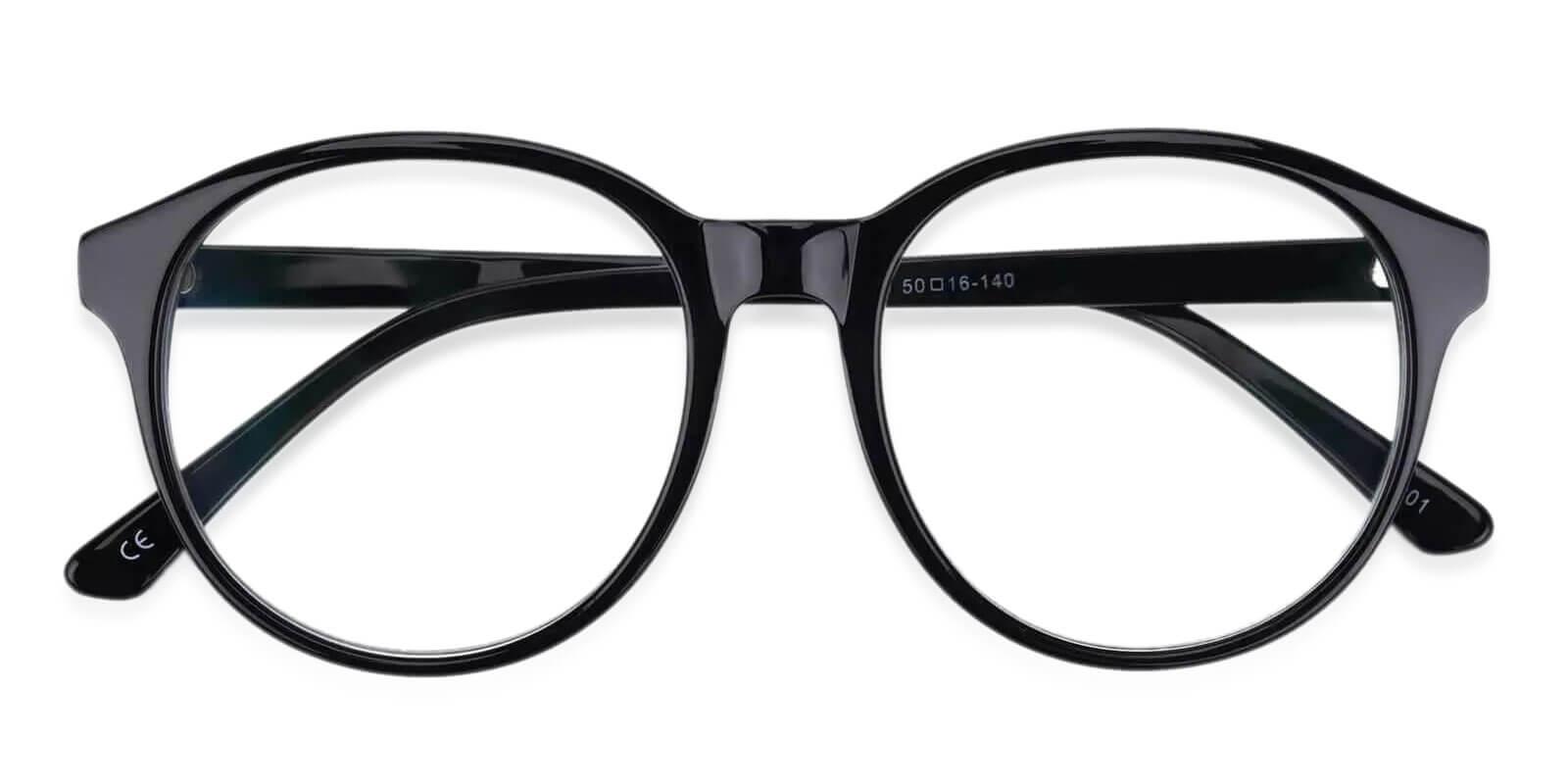 Masontown Black Acetate Eyeglasses , UniversalBridgeFit Frames from ABBE Glasses