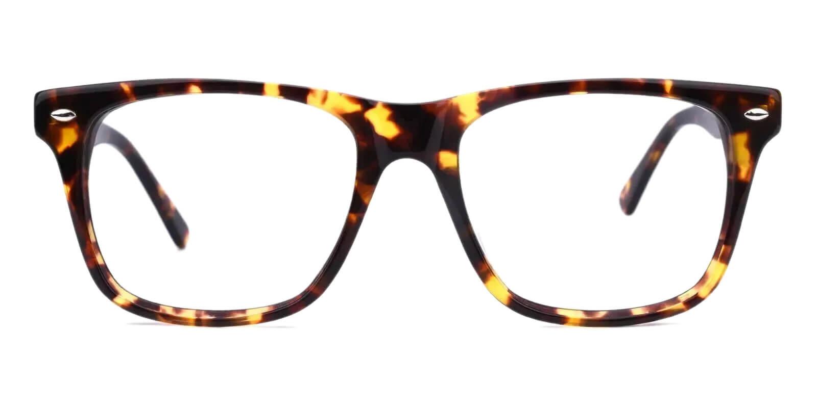 Montalvo Tortoise Acetate Eyeglasses , SpringHinges , UniversalBridgeFit Frames from ABBE Glasses