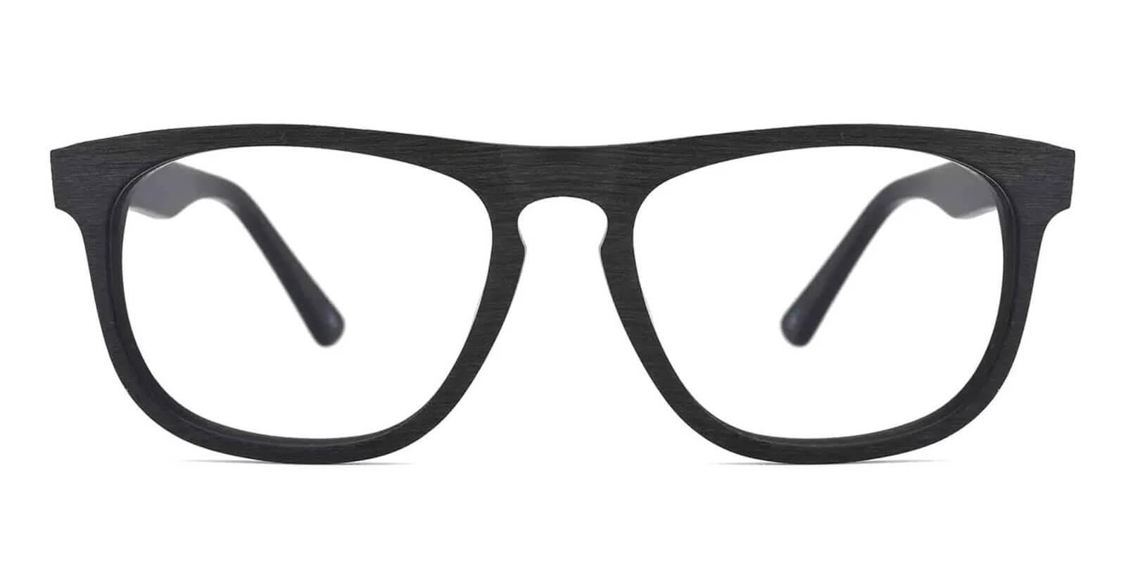 Readsboro Black Acetate Eyeglasses , UniversalBridgeFit Frames from ABBE Glasses