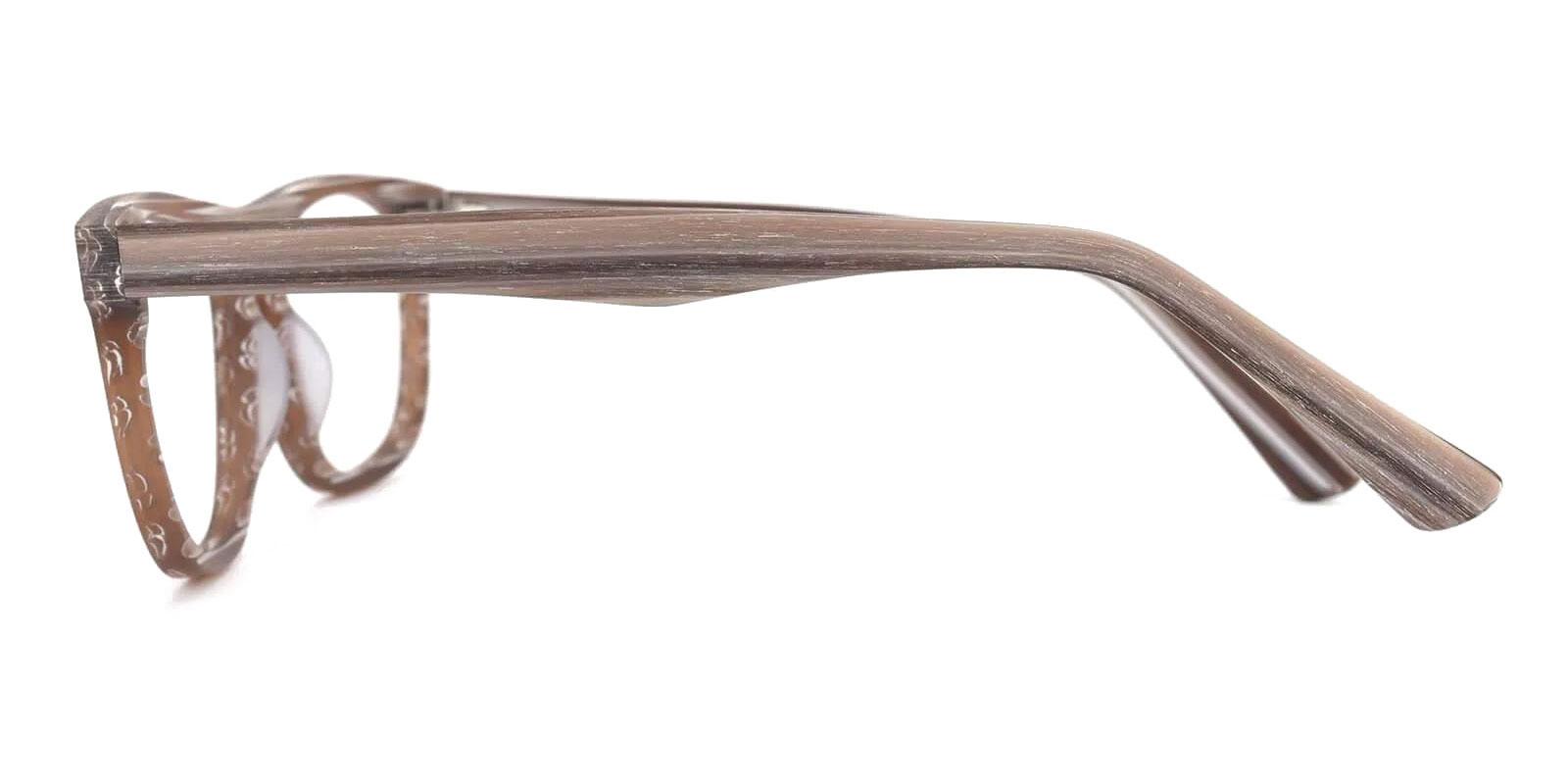 Readsboro Brown Acetate Eyeglasses , UniversalBridgeFit Frames from ABBE Glasses