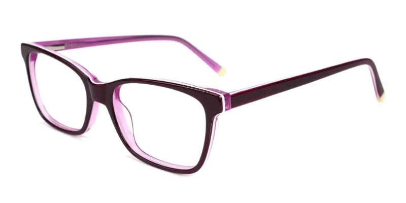 Purple RingGold - Acetate ,Universal Bridge Fit