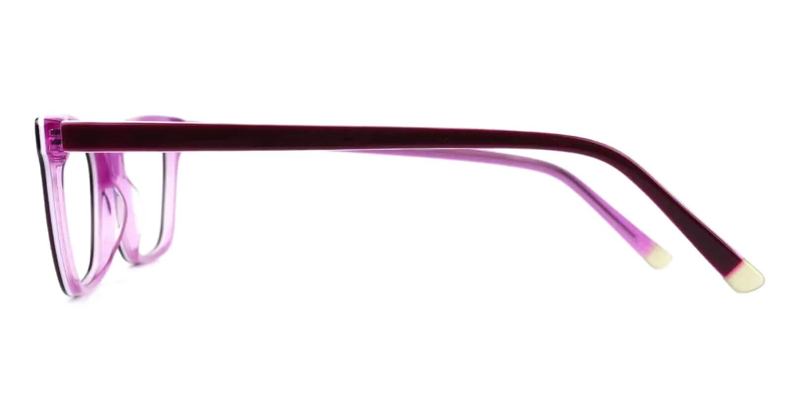 RingGold Purple Acetate SpringHinges , UniversalBridgeFit , Eyeglasses Frames from ABBE Glasses