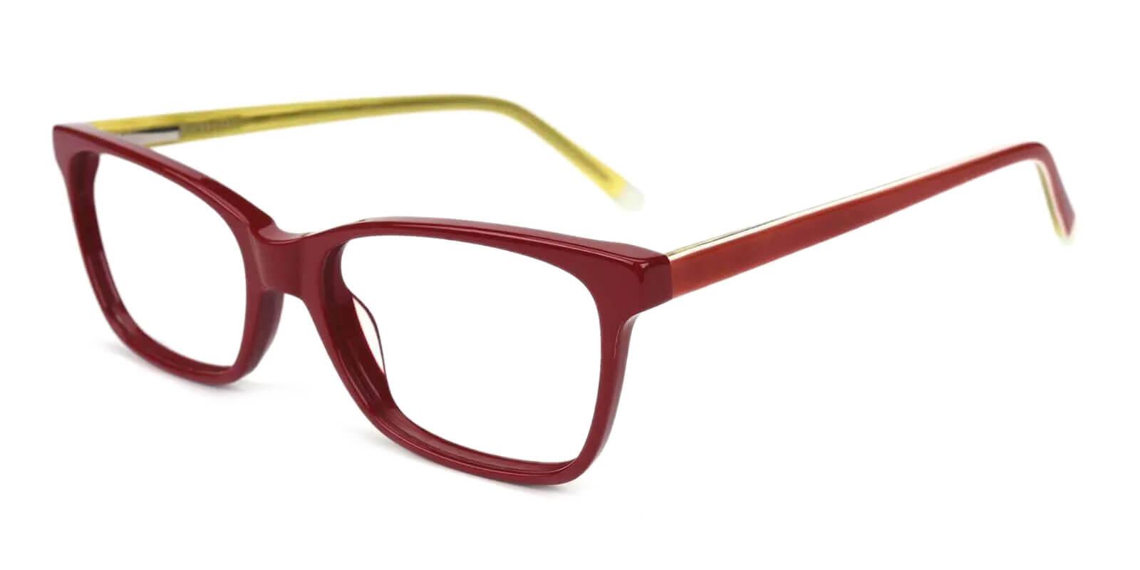 RingGold Yellow Acetate SpringHinges , UniversalBridgeFit , Eyeglasses Frames from ABBE Glasses