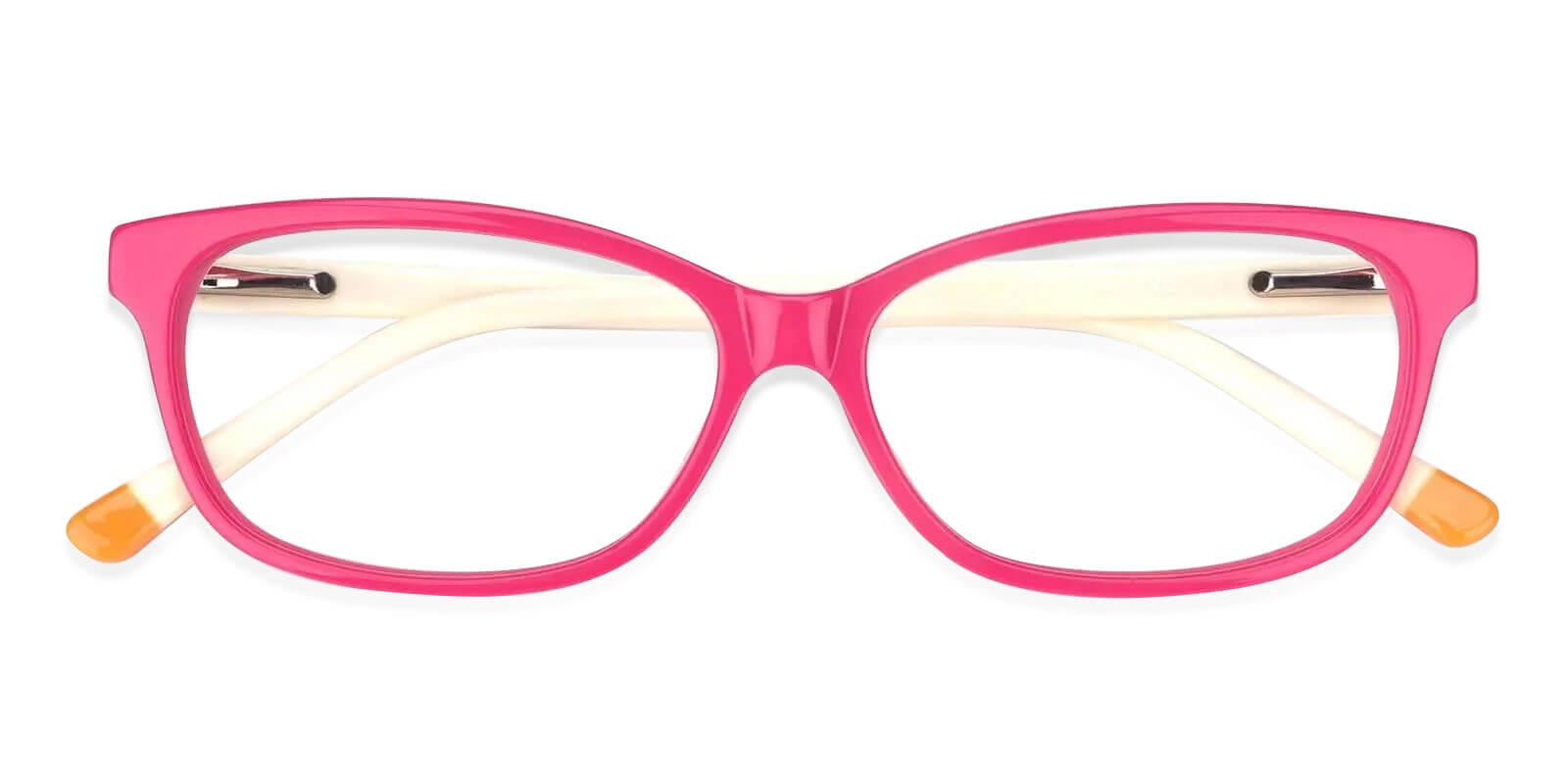 Levant Pink Acetate Eyeglasses , SpringHinges , UniversalBridgeFit Frames from ABBE Glasses