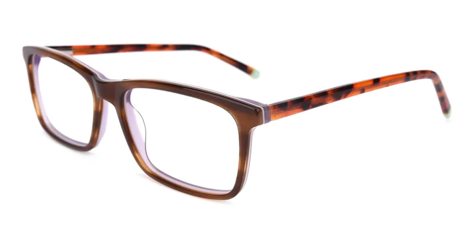 Quasqueton Tortoise Acetate Eyeglasses , SpringHinges , UniversalBridgeFit Frames from ABBE Glasses