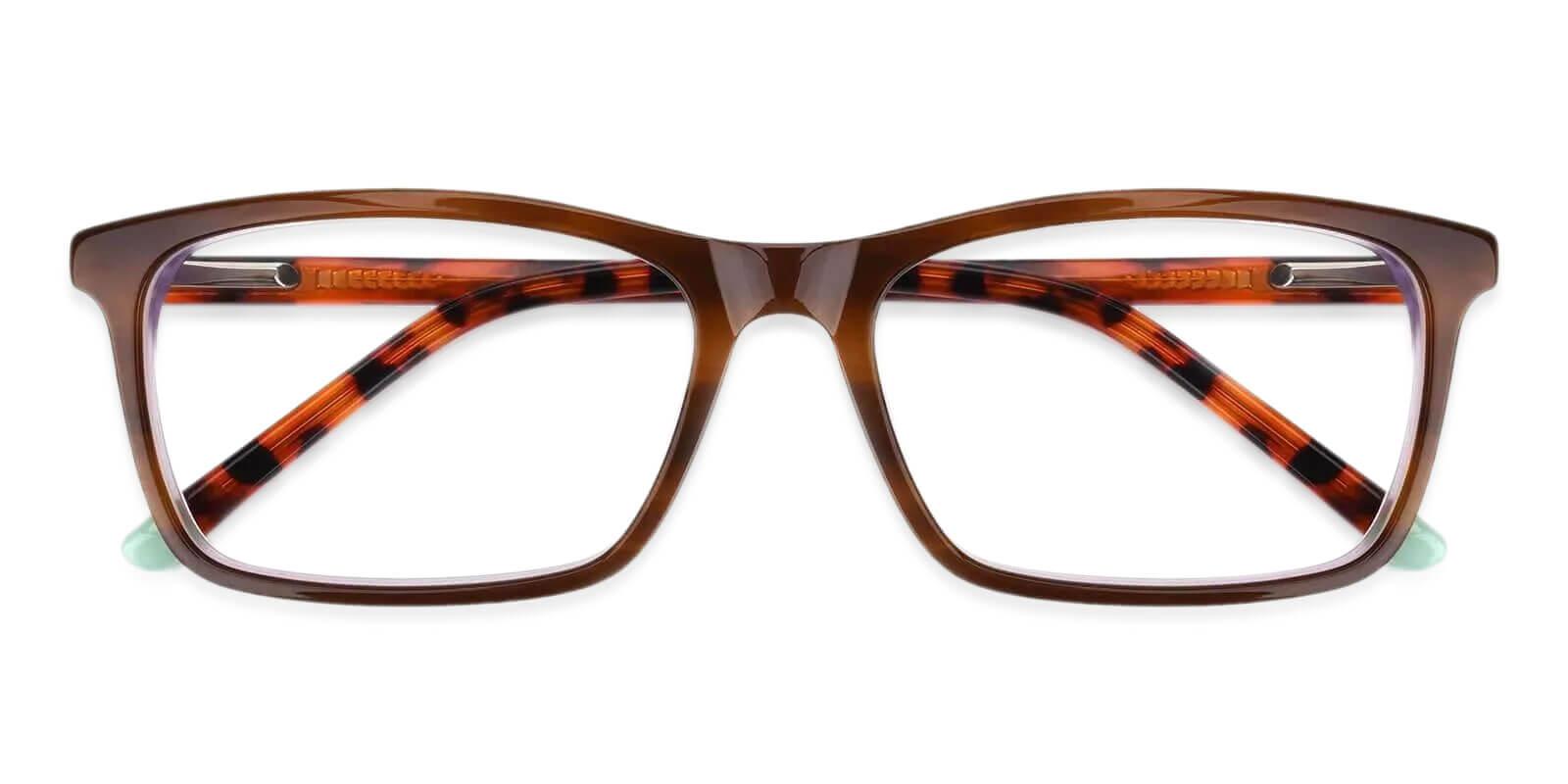 Quasqueton Tortoise Acetate Eyeglasses , SpringHinges , UniversalBridgeFit Frames from ABBE Glasses