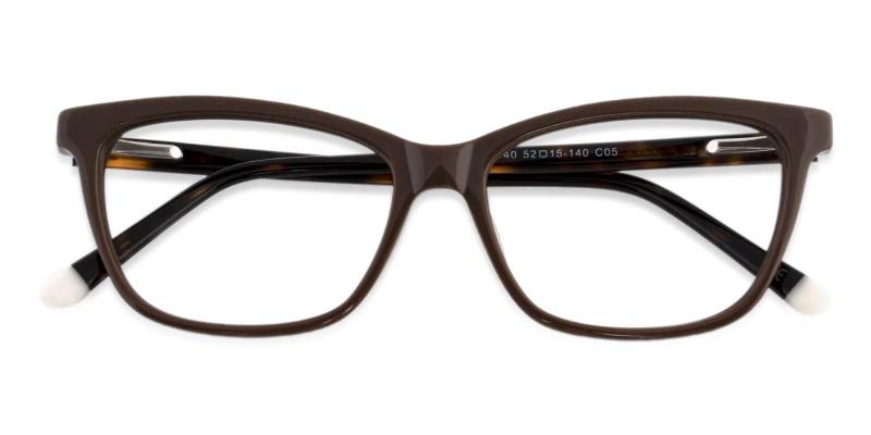 Zion Brown  Frames from ABBE Glasses