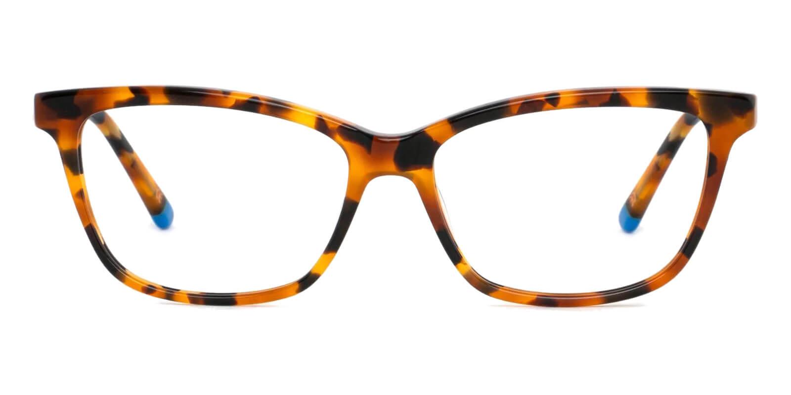 Zion Leopard Acetate Eyeglasses , SpringHinges , UniversalBridgeFit Frames from ABBE Glasses