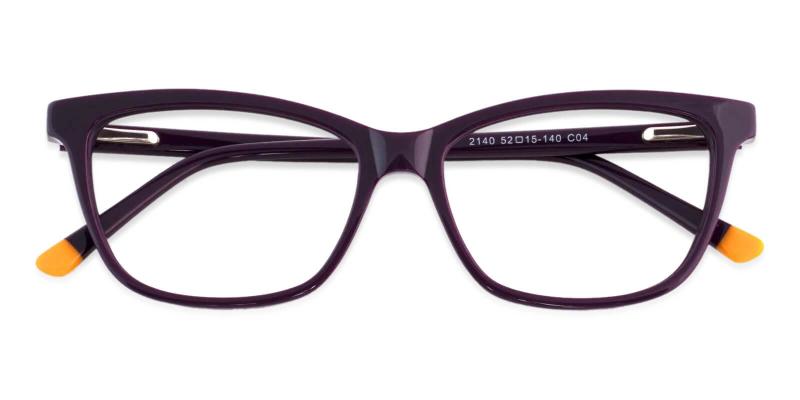 Zion Purple  Frames from ABBE Glasses