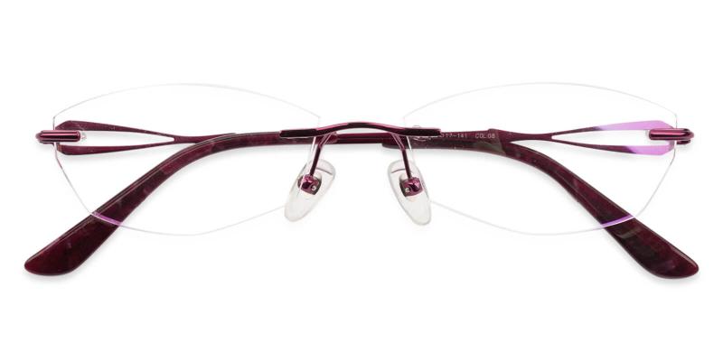 Emma Red  Frames from ABBE Glasses