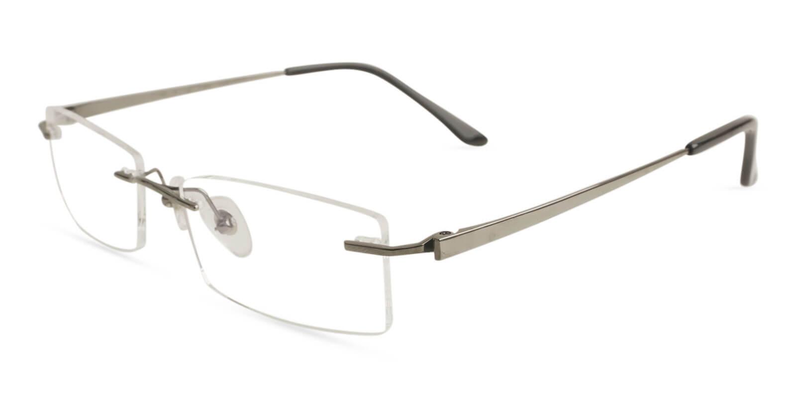 Bens Run Gun Titanium Eyeglasses , NosePads Frames from ABBE Glasses