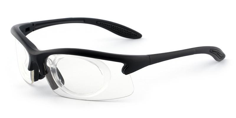 Black Guthrie Center - Plastic Sports Glasses