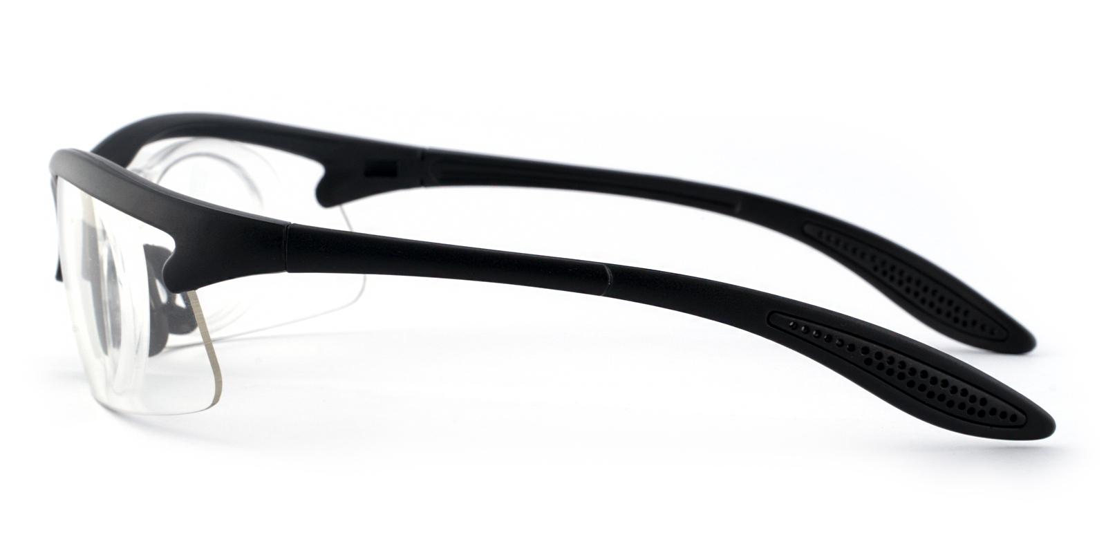 Guthrie Center Black Plastic SportsGlasses Frames from ABBE Glasses