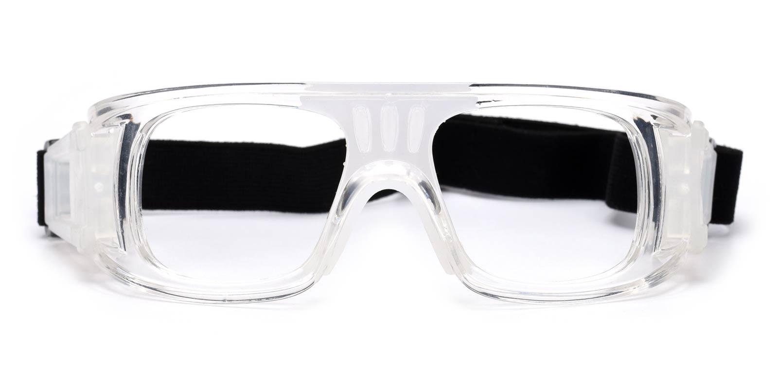 Hallettsville Translucent Plastic SportsGlasses Frames from ABBE Glasses