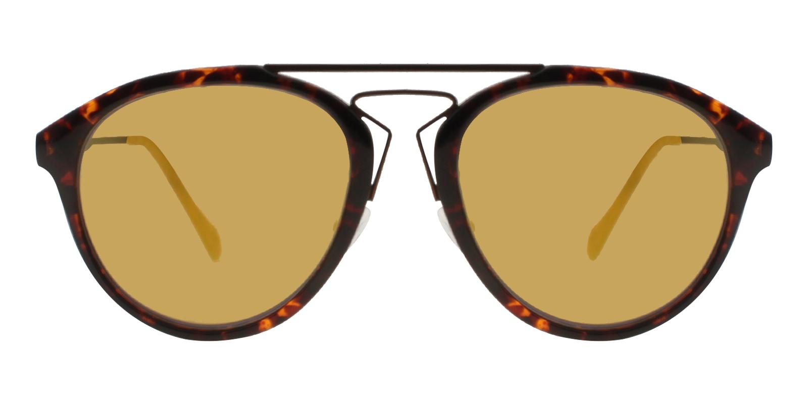 Ava Tortoise Metal , Combination , TR Sunglasses , NosePads Frames from ABBE Glasses