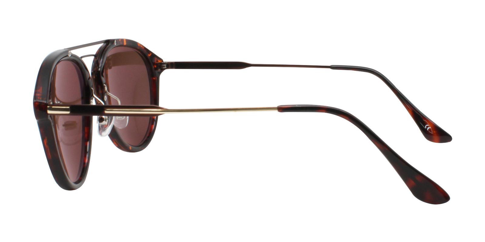 Ava Tortoise Metal , Combination , TR Sunglasses , NosePads Frames from ABBE Glasses