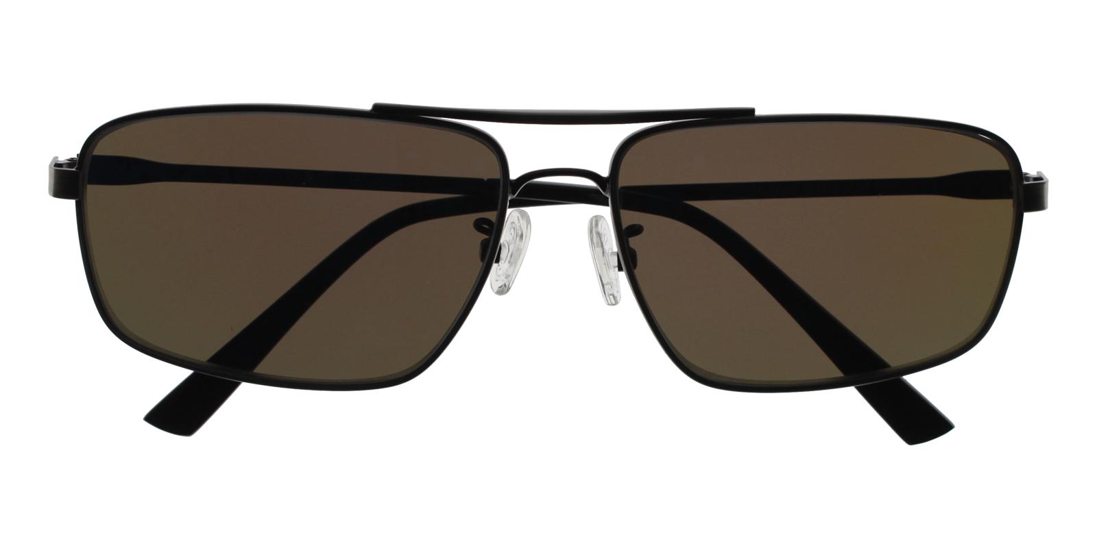 Ethan Gun Metal Sunglasses , NosePads Frames from ABBE Glasses