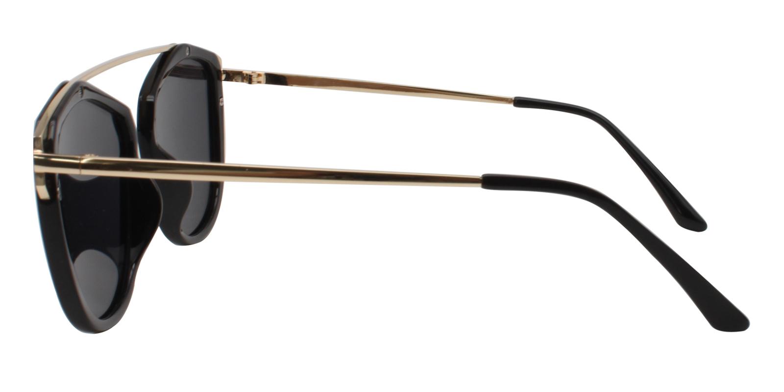 Harper Black Metal , Combination , TR Sunglasses , UniversalBridgeFit Frames from ABBE Glasses