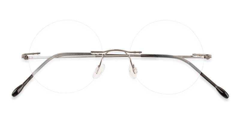 Hiawatha Silver  Frames from ABBE Glasses