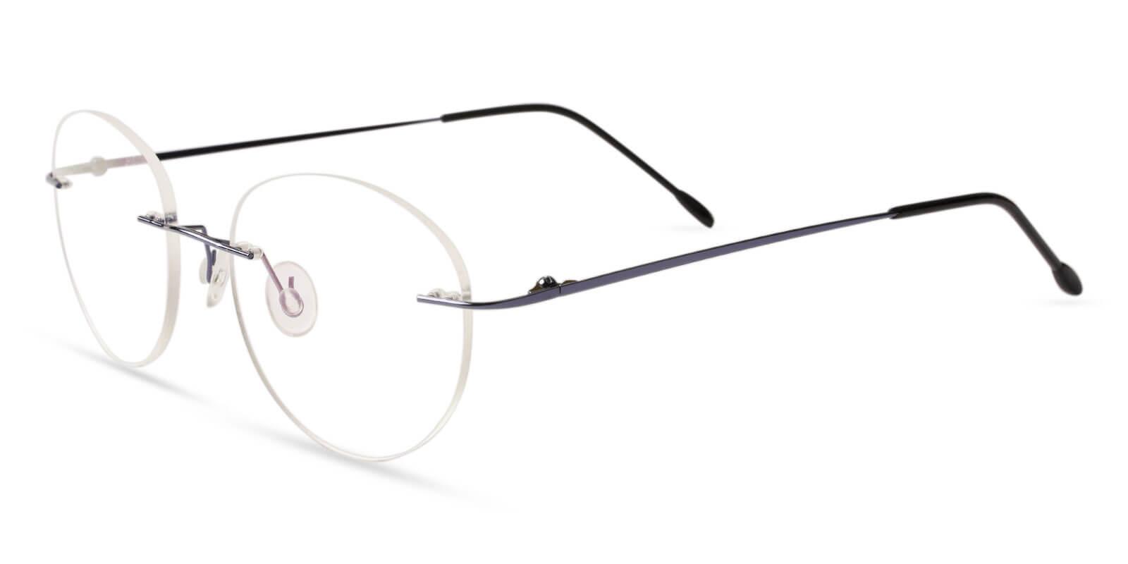 Terrace Park Blue Metal Eyeglasses , NosePads Frames from ABBE Glasses