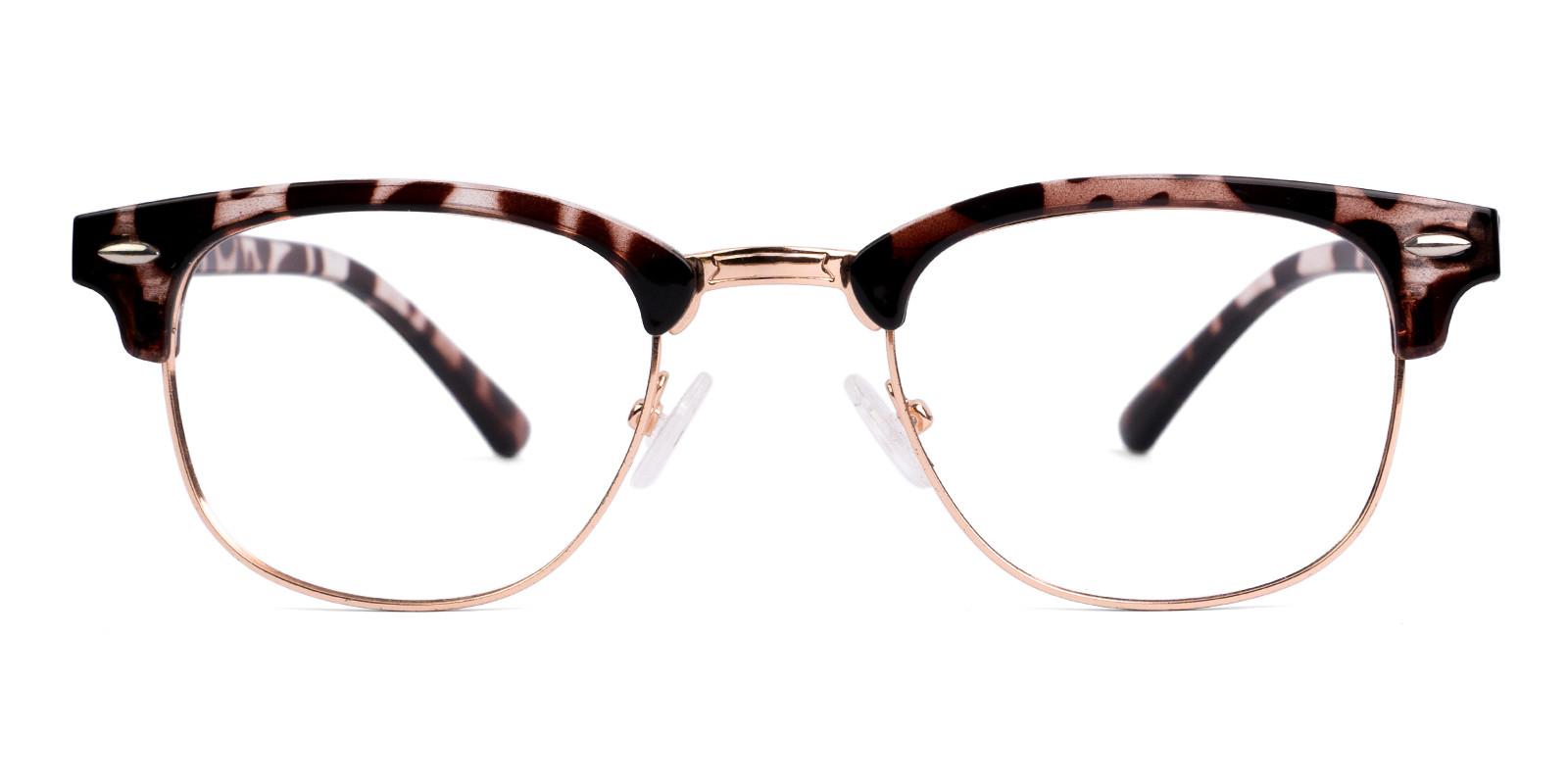 Iconium Leopard Metal , Combination , Plastic Eyeglasses , NosePads Frames from ABBE Glasses