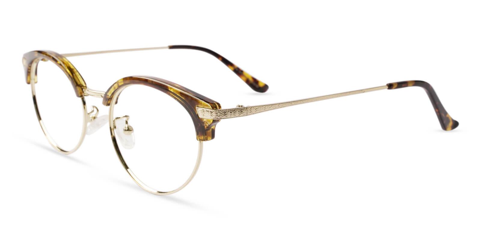 Idavada Leopard Metal , Combination , TR Eyeglasses , NosePads Frames from ABBE Glasses