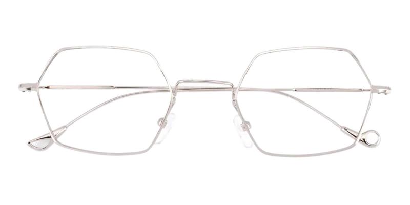 Crystal Silver  Frames from ABBE Glasses