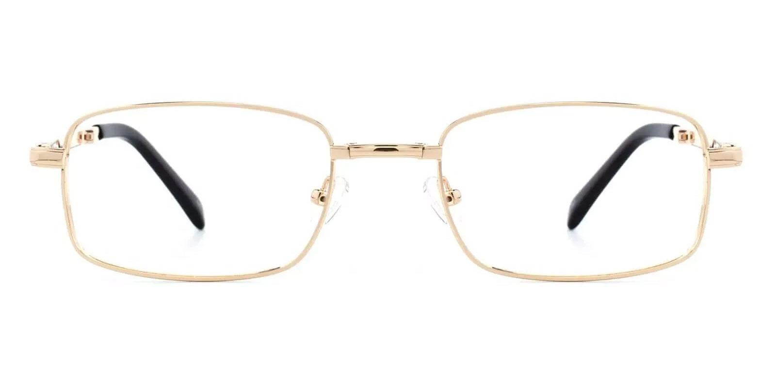 Sebastian Gold Metal Eyeglasses , Foldable , NosePads Frames from ABBE Glasses