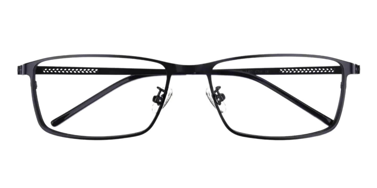 Daniel Black Metal Eyeglasses , NosePads Frames from ABBE Glasses