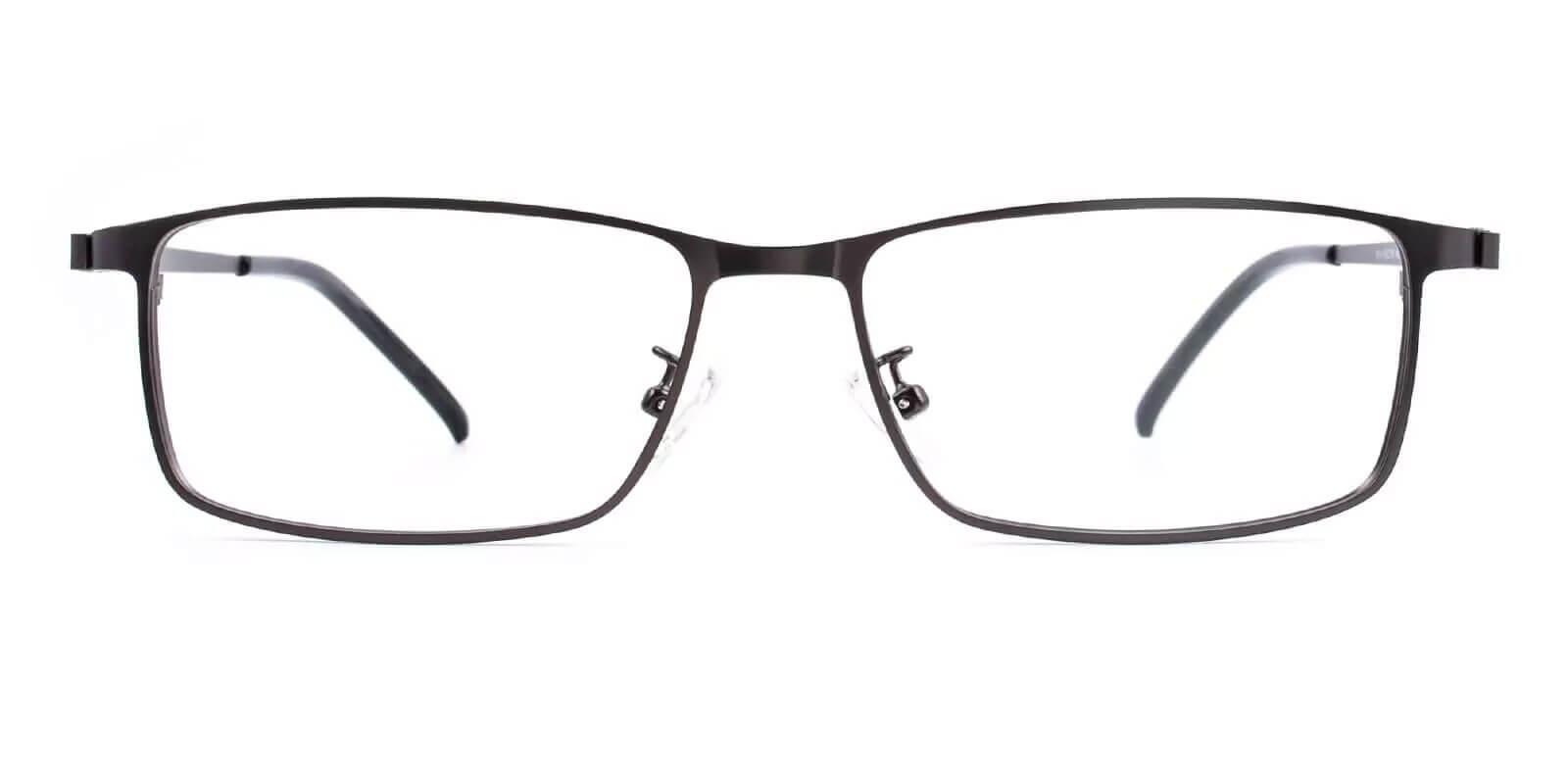 Daniel Gun Metal Eyeglasses , NosePads Frames from ABBE Glasses