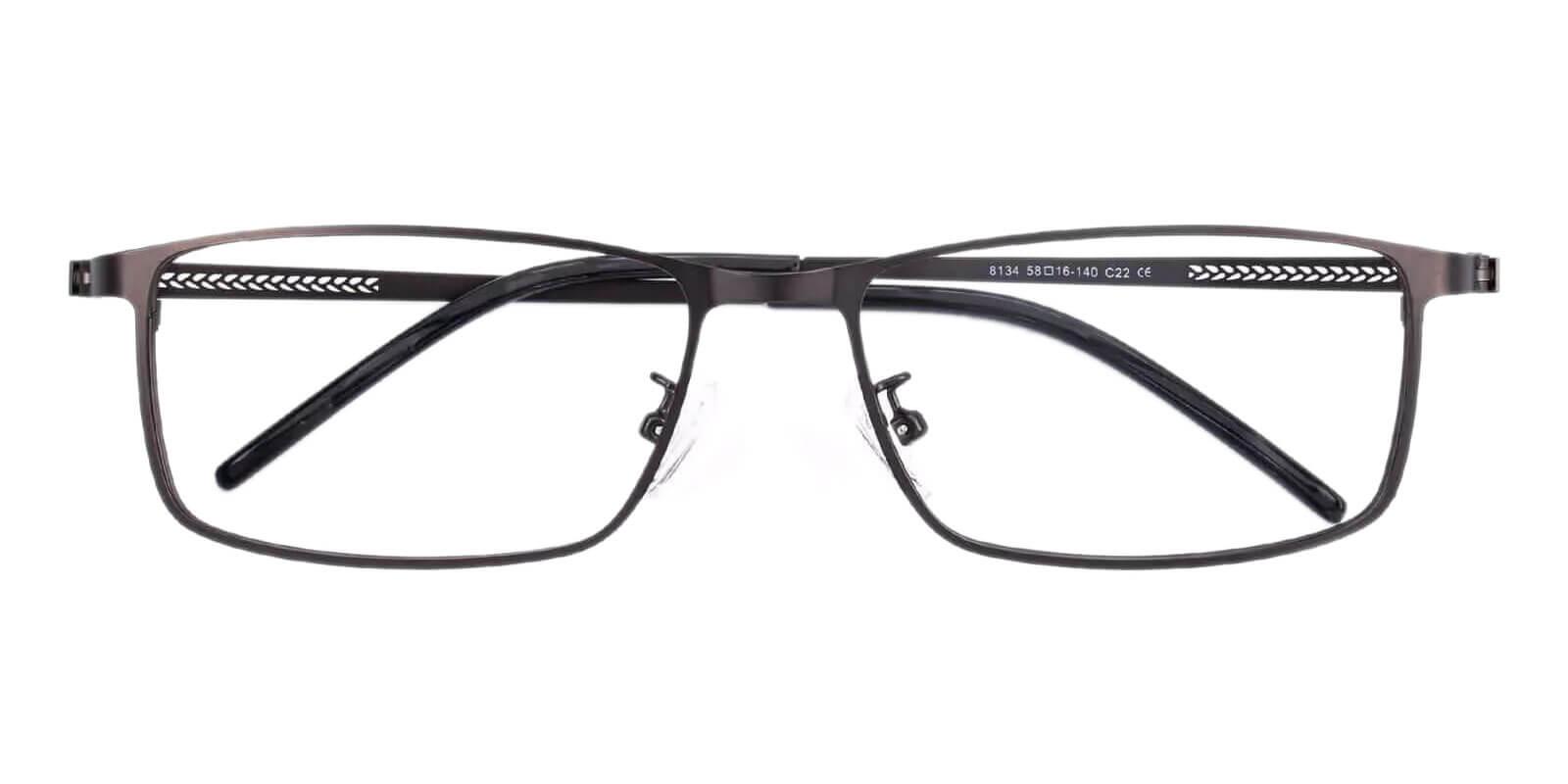 Daniel Gun Metal Eyeglasses , NosePads Frames from ABBE Glasses