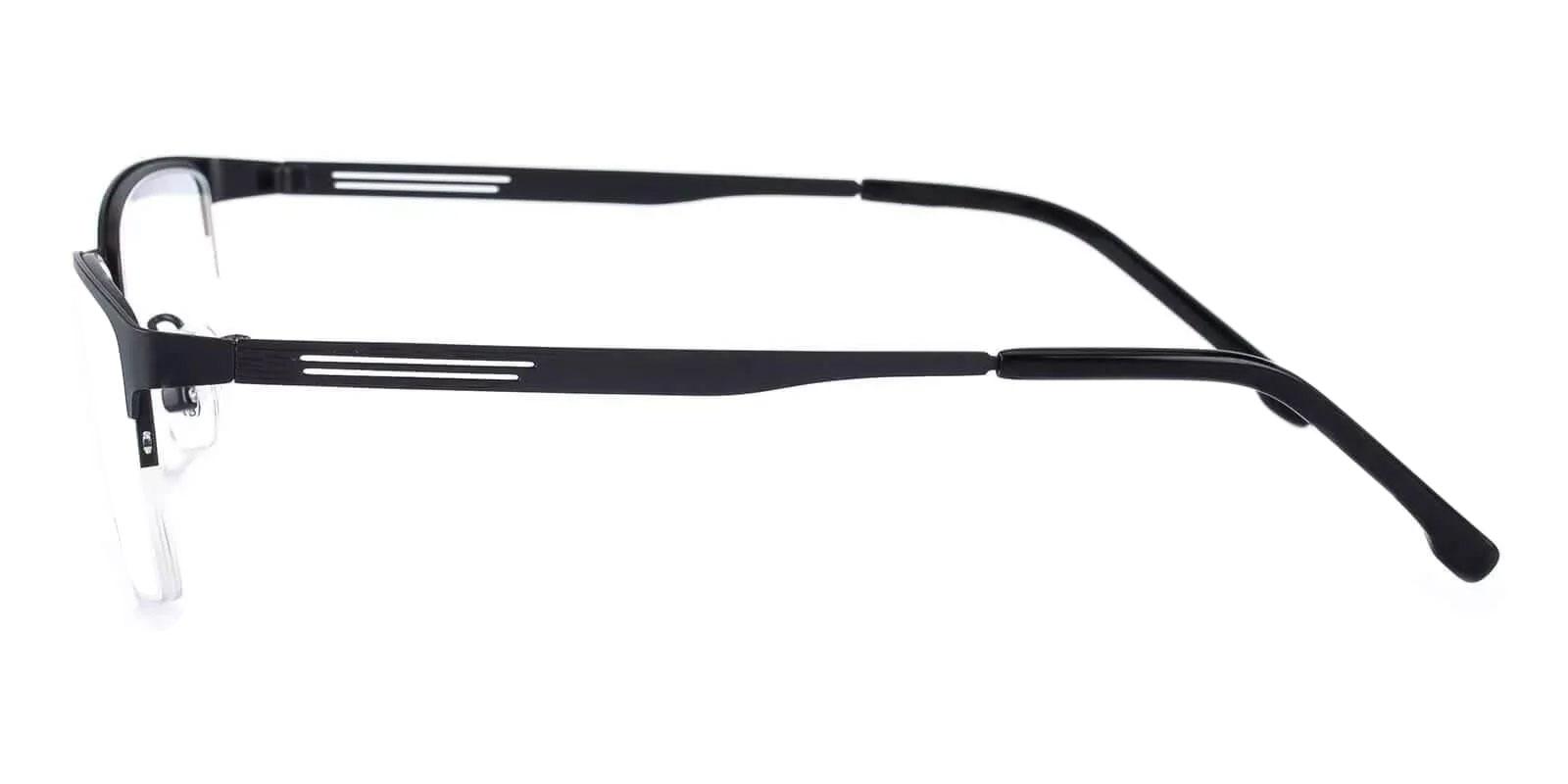 Gabriel Gun Metal Eyeglasses , NosePads Frames from ABBE Glasses