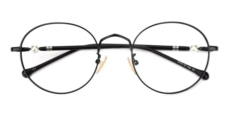 Durns Black  Frames from ABBE Glasses