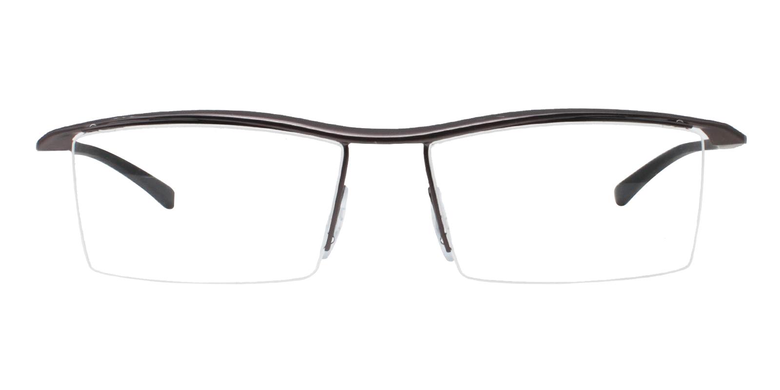 Thomas Gun Metal Eyeglasses , NosePads Frames from ABBE Glasses