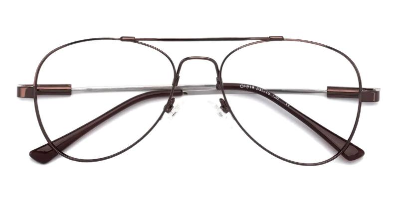 Hunter Brown  Frames from ABBE Glasses