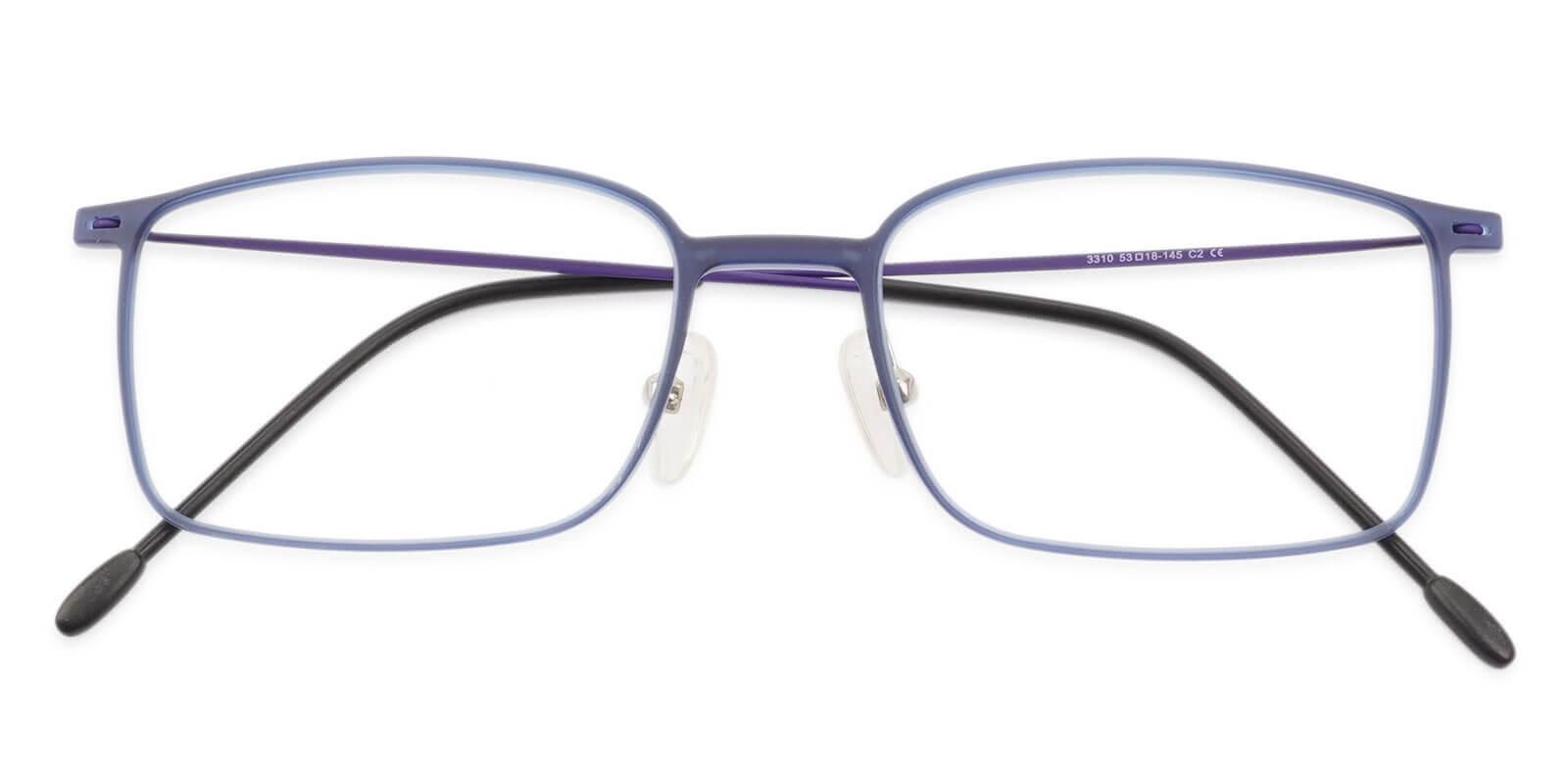 Philadelphia Blue Combination Eyeglasses , Lightweight , NosePads Frames from ABBE Glasses