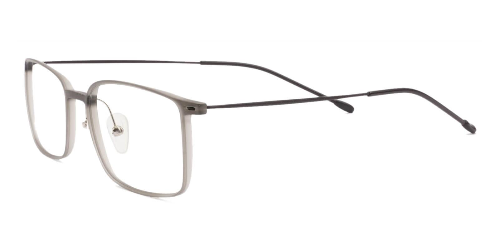 Philadelphia Gray Combination Eyeglasses , Lightweight , NosePads Frames from ABBE Glasses