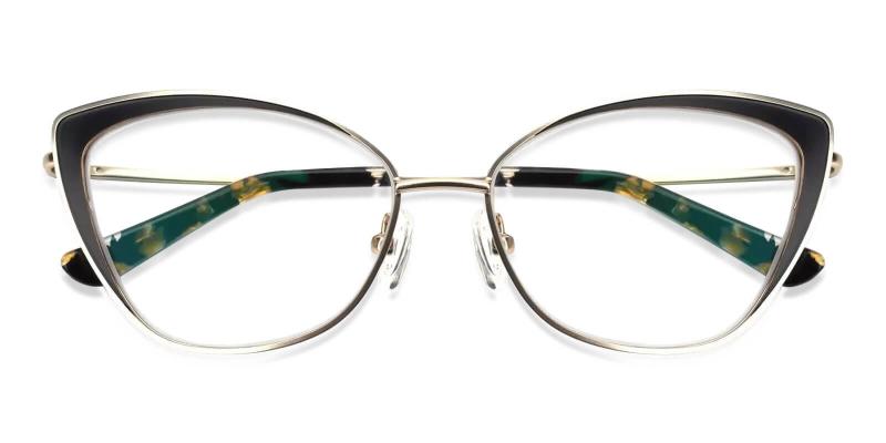 Paisley Gold  Frames from ABBE Glasses