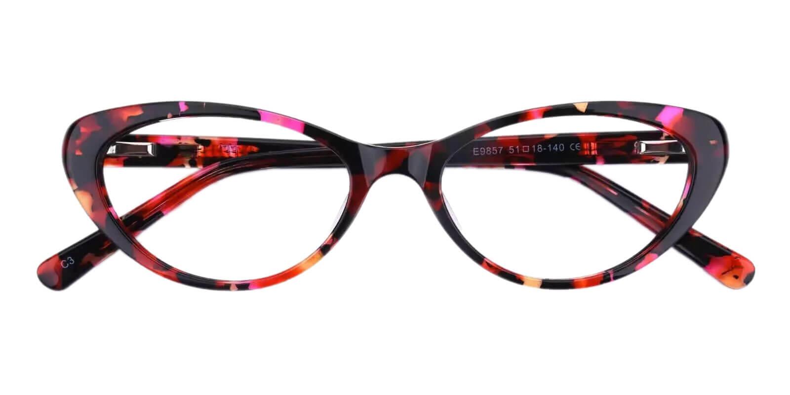 Elena Pattern Acetate Eyeglasses , UniversalBridgeFit Frames from ABBE Glasses