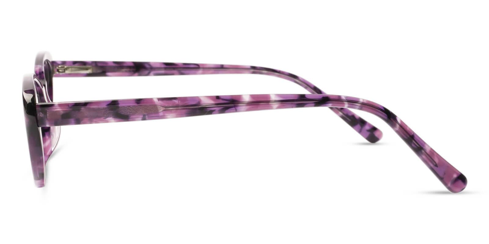 Elena Purple Acetate Eyeglasses , UniversalBridgeFit Frames from ABBE Glasses