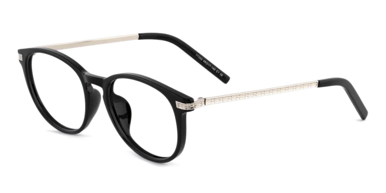 Callie Black Combination Eyeglasses , UniversalBridgeFit Frames from ABBE Glasses