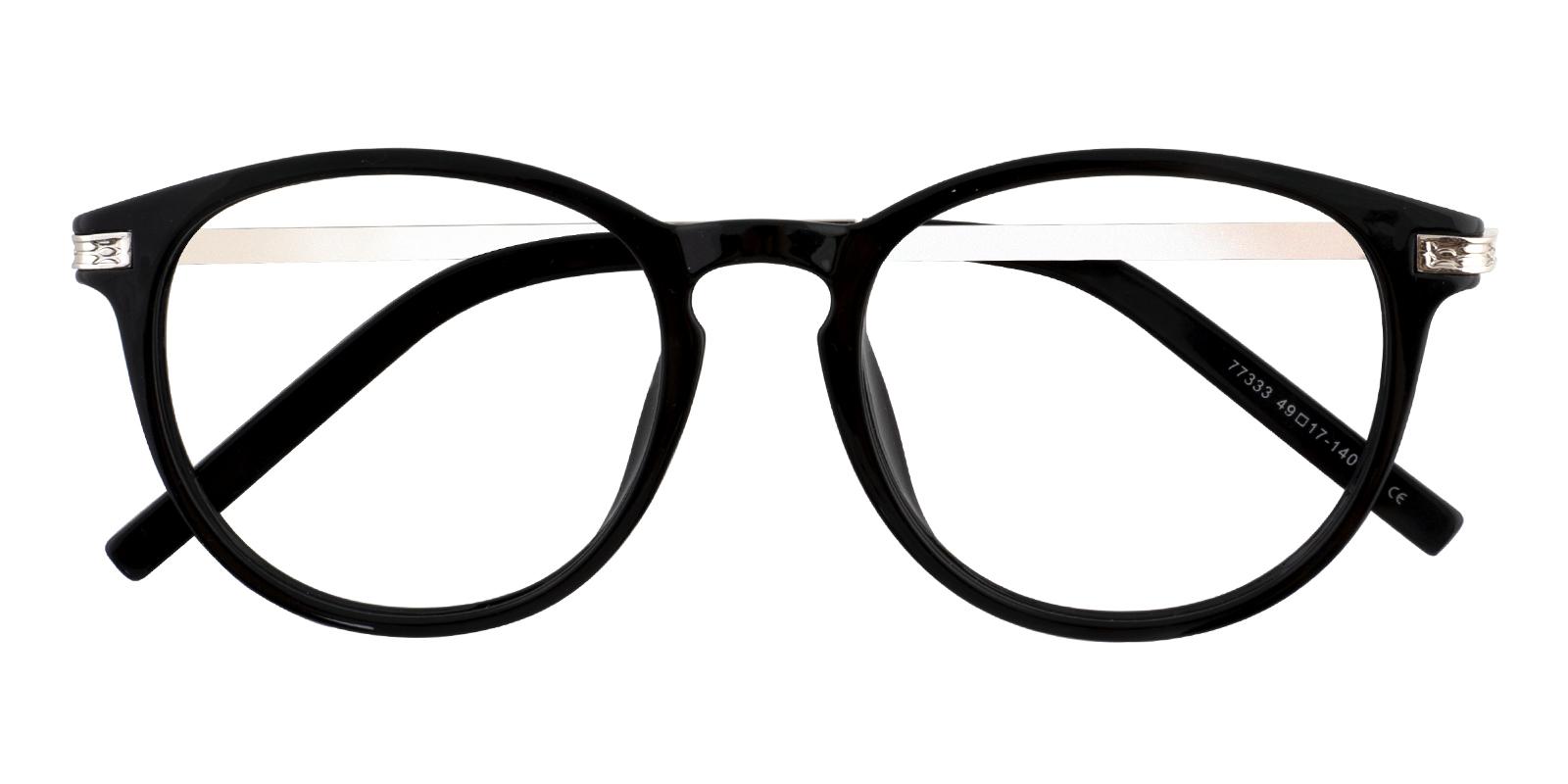 Callie Black Combination Eyeglasses , UniversalBridgeFit Frames from ABBE Glasses